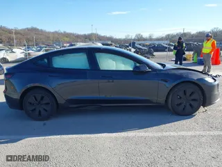 2024 Tesla Model 3 Long Range with VIN 5YJ3E1EB6RF722229, listed as a IAAI auction lot 41777409 with 1 mi miles. Bid and sale history available at carsss.com. Image 13.