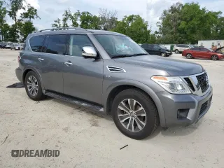 2019 Nissan Armada SL with VIN JN8AY2ND1K9091027, listed as a Copart auction lot 51416625 with 137,753 mi miles and Non Repairable. Bid and sale history available at carsss.com. Image 4.