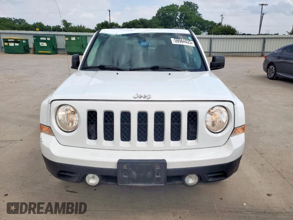 2017 Jeep Patriot Latitude with VIN 1C4NJPFB2HD184396, listed as a Copart auction lot 59564425 with 150,461 mi miles and Salvage title. Bid and sale history available at DreamBid. Image 5.
