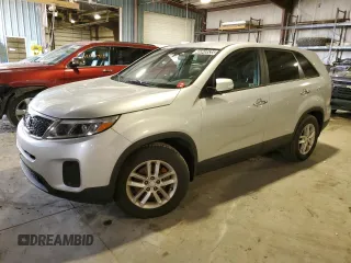 2014 Kia Sorento LX with VIN 5XYKT3A60EG460197, listed as a Copart auction lot 46849535 with 103,949 mi miles and Clean Title. Bid and sale history available at DreamBid. Image 1.