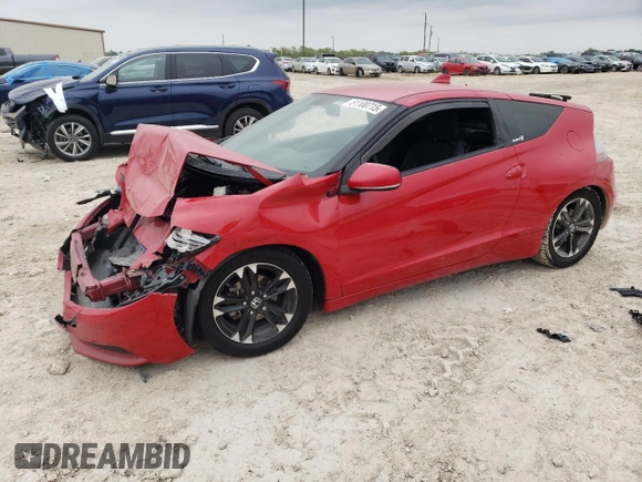 2015 Honda CR-Z with VIN JHMZF1D43FS000174, listed as a Copart auction lot 51100715 with Not Provided miles and Salvage Title. Bid and sale history available at DreamBid. Image 1.