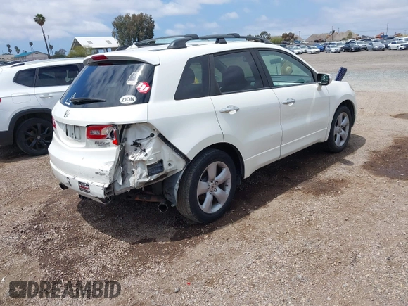 2009 Acura RDX Technology with VIN 5J8TB18509A003714, listed as a IAAI auction lot 42135170 with 195,040 mi miles and . Bid and sale history available at carsss.com. Image 4.