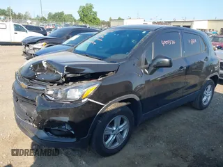 2020 Chevrolet Trax LS with VIN KL7CJNSB8LB016636, listed as a IAAI auction lot 40073176 with 49,089 mi miles. Bid and sale history available at carsss.com. Image 2.