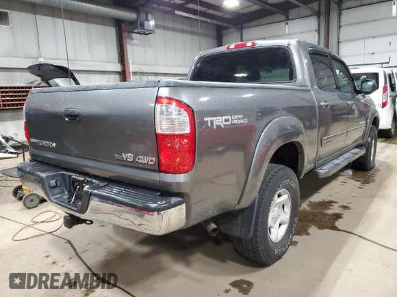 2004 Toyota Tundra SR5 with VIN 5TBDT44174S445026, listed as a Copart auction lot 51988625 with 129,887 mi miles and Salvage Title. Bid and sale history available at DreamBid. Image 3.