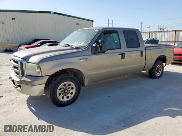 2005 Ford F-250 XL z VIN 1FTSW20535EC02484, wystawiony jako Copart lot #52464845 z przebiegiem Nie podano mil oraz Czysty tytuł • Clean title. Historia ofert i sprzedaży dostępna na DreamBid. Obrazek 1.