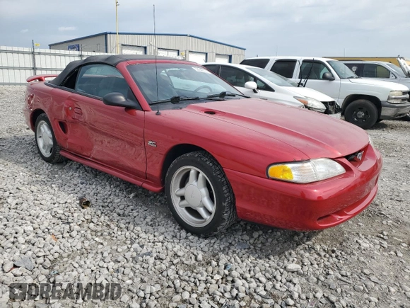 1994 Ford Mustang z VIN 1FALP45T9RF162535, wystawiony jako Copart lot #53549795 z przebiegiem 86 430 mil mil oraz Szkoda całkowita • Salvage title. Historia ofert i sprzedaży dostępna na DreamBid. Obrazek 4.