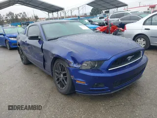2014 Ford Mustang V6 with VIN 1ZVBP8AM7E5317009, listed as a IAAI auction lot 41816100 with 72,879 mi miles. Bid and sale history available at carsss.com. Image 1.