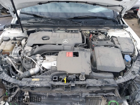 2021 Mercedes-Benz CLA 250 with VIN W1K5J4GB6MN151652, listed as a IAAI auction lot 41301347 with 84,677 mi miles and . Bid and sale history available at DreamBid. Image 10.