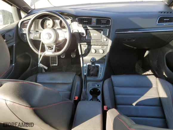 2015 Volkswagen Golf GTI Autobahn w/Performance Pkg with VIN 3VW547AU2FM099413, listed as a Copart auction lot 46539365 with 47,764 mi miles and Salvage Title. Bid and sale history available at carsss.com. Image 8.