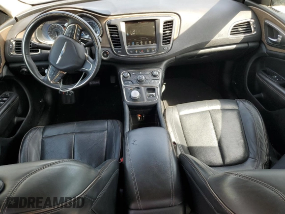2015 Chrysler 200 C with VIN 1C3CCCCG2FN545762, listed as a Copart auction lot 53960825 with 119,873 mi miles and Clean Title. Bid and sale history available at DreamBid. Image 8.