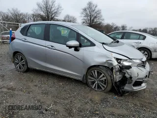 2018 Honda Fit EX-L with VIN 3HGGK5H95JM728938, listed as a Copart auction lot 84739504 with 26,461 mi miles and Salvage title. Bid and sale history available at DreamBid. Image 4.