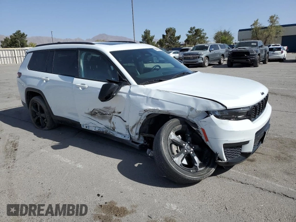 2022 Jeep Grand Cherokee Altitude with VIN 1C4RJKAG2N8517952, listed as a Copart auction lot 54445215 with 51,229 mi miles and Salvage title. Bid and sale history available at DreamBid. Image 4.