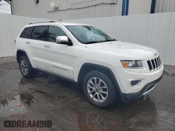 2014 Jeep Grand Cherokee Limited with VIN 1C4RJFBG3EC469364, listed as a Copart auction lot 50395545 with 131,485 mi miles and Clean Title. Bid and sale history available at DreamBid. Image 4.