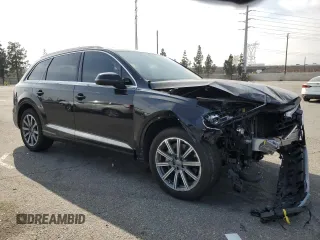 2019 Audi Q7 Premium with VIN WA1AHAF79KD040915, listed as a Copart auction lot 53300495 with 54,295 mi miles and Salvage title. Bid and sale history available at DreamBid. Image 4.