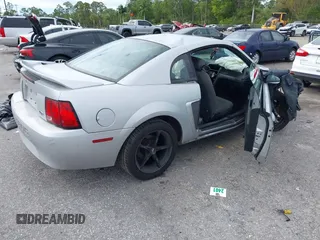 2000 Ford Mustang with VIN 1FAFP4048YF108557, listed as a IAAI auction lot 41684412 with 1 mi miles. Bid and sale history available at carsss.com. Image 4.