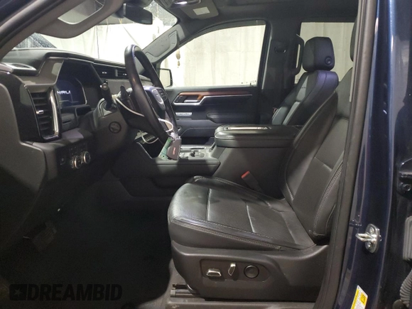 2022 GMC Sierra 1500 with VIN 1GTUUGET9NZ550009, listed as a Copart auction lot 86852604 with 17,059 mi miles and Salvage Title. Bid and sale history available at DreamBid. Image 7.