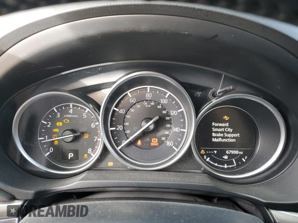 2018 Mazda CX-5 Grand Touring with VIN JM3KFBDM5J0378405, listed as a Copart auction lot 81629024 with 67,998 mi miles and Salvage Title. Bid and sale history available at carsss.com. Image 9.