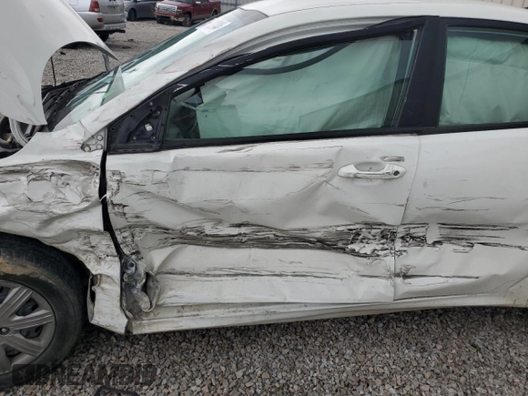 2022 Kia Rio LX with VIN 3KPA24AD7NE486506, listed as a Copart auction lot 64212244 with 52,852 mi miles and Salvage Title. Bid and sale history available at carsss.com. Image 7.