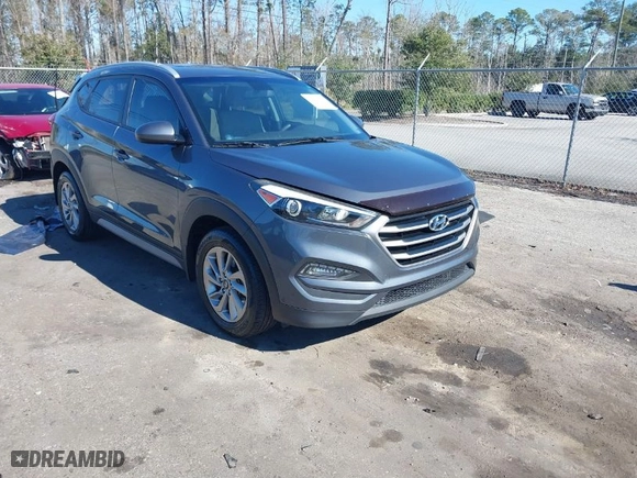 2017 Hyundai Tucson SE Plus with VIN KM8J33A45HU420349, listed as a IAAI auction lot 41296190 with 77,910 mi miles. Bid and sale history available at carsss.com. Image 1.