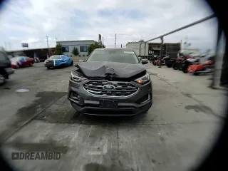 2021 Ford Edge Titanium with VIN 2FMPK4K96MBA16599, listed as a Copart auction lot 53920735 with 71,376 mi miles and Salvage title. Bid and sale history available at DreamBid. Image 13.