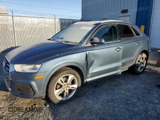 2016 Audi Q3 with VIN WA1JFCFS1GR018195, listed as a Copart auction lot 48454905 with 166,757 mi miles and Salvage title. Bid and sale history available at DreamBid. Image 1.