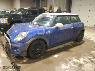 2021 MINI Hardtop 2 Door Cooper with VIN WMWXR3C06M2P13283, listed as a Copart auction lot 87588825 with 17,181 mi miles and Salvage Title. Bid and sale history available at carsss.com. Image 1.