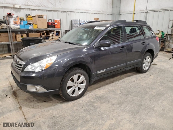 2012 Subaru Outback 2.5i with VIN 4S4BRCAC2C3209845, listed as a Copart auction lot 49063925 with 193,483 mi miles and Clean Title. Bid and sale history available at carsss.com. Image 1.