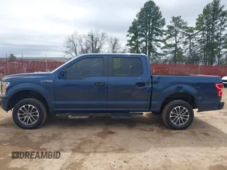 2018 Ford F-150 XL with VIN 1FTEW1EP1JKE29301, listed as a IAAI auction lot 41711372 with 177,848 mi miles. Bid and sale history available at carsss.com. Image 6.