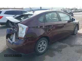 2011 Toyota Prius I with VIN JTDKN3DU9B0253166, listed as a IAAI auction lot 41893424 with 82,705 mi miles. Bid and sale history available at carsss.com. Image 4.