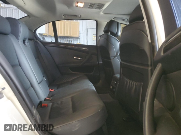 2010 BMW 5 Series 535i xDrive with VIN WBANV9C54AC139578, listed as a Copart auction lot 51859545 with Not Provided miles and Salvage Title. Bid and sale history available at carsss.com. Image 10.