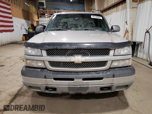 2004 Chevrolet Silverado 1500 with VIN 1GCEK19T24Z307903, listed as a Copart auction lot 49138965 with 165,162 mi miles and Salvage Title. Bid and sale history available at DreamBid. Image 5.