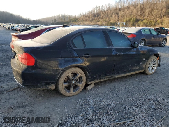 2011 BMW 3 Series 328i xDrive with VIN WBAPK7C5XBF197085, listed as a Copart auction lot 47939755 with 0 mi miles and Salvage Title. Bid and sale history available at carsss.com. Image 3.