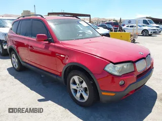 2008 BMW X3 3.0si with VIN WBXPC93448WJ06763, listed as a IAAI auction lot 42827926 with 213,986 mi miles and . Bid and sale history available at DreamBid. Image 1.