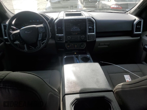 2015 Ford F-150 XL with VIN 1FTEW1CP7FFC11124, listed as a Copart auction lot 41777125 with 105,215 mi miles and Salvage title. Bid and sale history available at DreamBid. Image 8.
