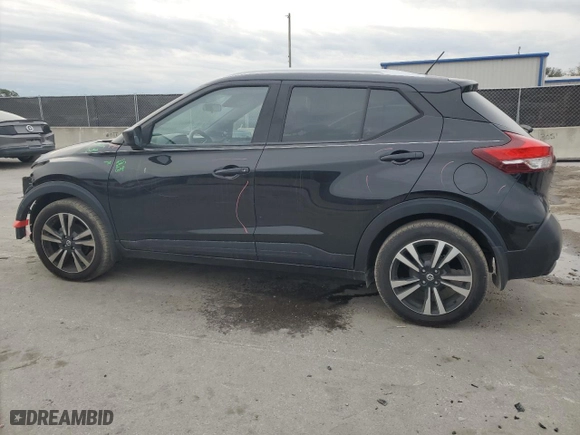 2019 Nissan Kicks SV with VIN 3N1CP5CU2KL517474, listed as a Copart auction lot 51701095 with 55,898 mi miles and Salvage Title. Bid and sale history available at carsss.com. Image 2.