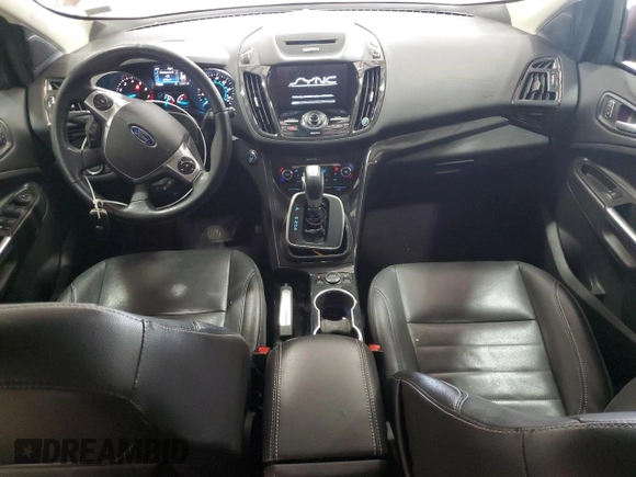 2014 Ford Escape Titanium with VIN 1FMCU9J90EUB52021, listed as a Copart auction lot 51445755 with 122,471 mi miles and Salvage Title. Bid and sale history available at DreamBid. Image 8.