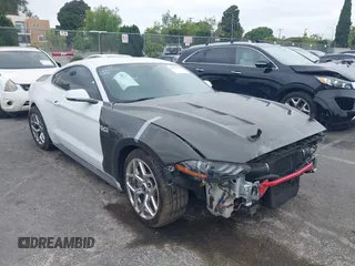 2018 Ford Mustang GT with VIN 1FA6P8CF0J5143769, listed as a IAAI auction lot 42173123 with 93,032 mi miles and . Bid and sale history available at DreamBid. Image 1.