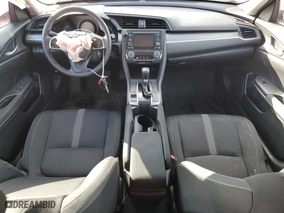 2017 Honda Civic Sedan LX with VIN 2HGFC2F50HH525309, listed as a Copart auction lot 45356645 with 0 mi miles and Salvage Title. Bid and sale history available at carsss.com. Image 8.