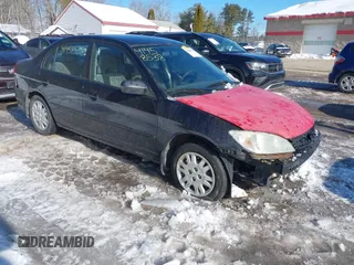 2005 Honda Civic LX z VIN 2HGES16575H517812, wystawiony jako IAAI lot #41458538 z przebiegiem 252 875 mil mil oraz . Historia ofert i sprzedaży dostępna na DreamBid. Obrazek 1.