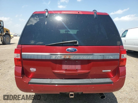 2016 Ford Expedition Max XLT with VIN 1FMJK1JT6GEF15185, listed as a Copart auction lot 54918025 with 166,027 mi miles and Salvage title. Bid and sale history available at DreamBid. Image 6.