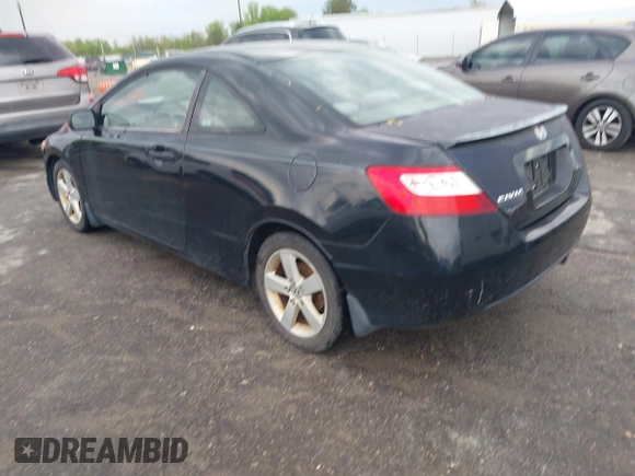 2007 Honda Civic Cpe EX with VIN 2HGFG11867H507282, listed as a IAAI auction lot 42048558 with 213,276 mi miles. Bid and sale history available at carsss.com. Image 3.