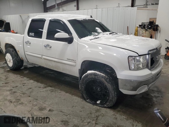 2011 GMC Sierra 1500 Denali z VIN 3GTP2XE26BG304637, wystawiony jako Copart lot #45878555 z przebiegiem 164 755 mil mil oraz Szkody całkowita. Historia ofert i sprzedaży dostępna na DreamBid. Obrazek 4.