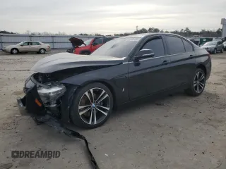2018 BMW 3 Series 330e iPerformance with VIN WBA8E1C54JA178343, listed as a Copart auction lot 45866435 with 0 mi miles and Salvage Title. Bid and sale history available at carsss.com. Image 1.