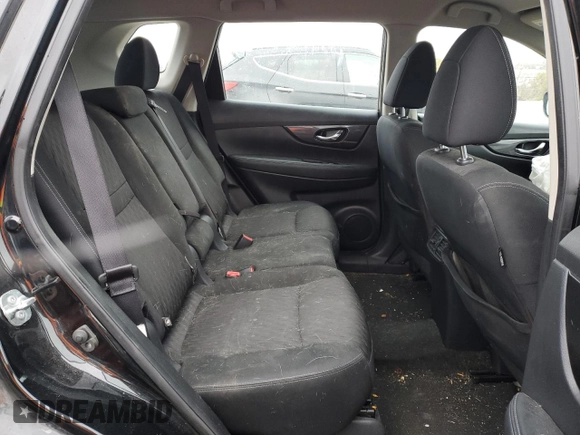 2017 Nissan Rogue S with VIN KNMAT2MT9HP566933, listed as a Copart auction lot 81948404 with 184,608 mi miles and Salvage Title. Bid and sale history available at DreamBid. Image 11.