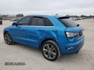 2016 Audi Q3 Premium Plus with VIN WA1BFCFS4GR007762, listed as a Copart auction lot 88314735 with 58,199 mi miles and Salvage title. Bid and sale history available at DreamBid. Image 2.