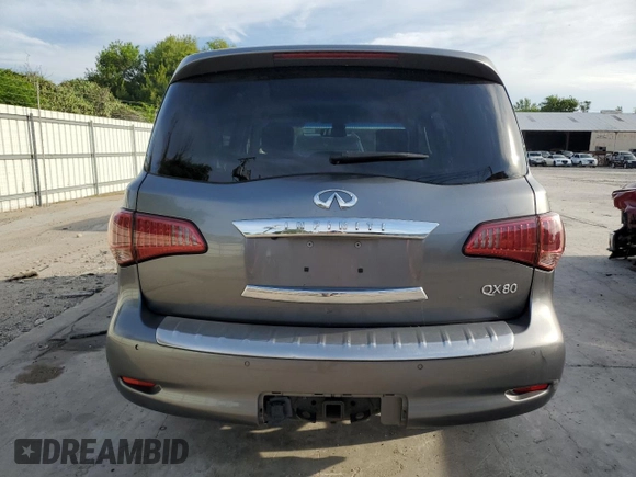 2015 Infiniti QX80 with VIN JN8AZ2NF9F9570154, listed as a Copart auction lot 60705624 with 140,183 mi miles and Clean Title. Bid and sale history available at carsss.com. Image 6.