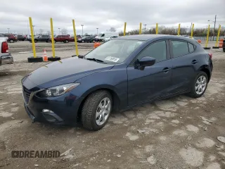 2016 Mazda 3 i Sport with VIN 3MZBM1J78GM266031, listed as a Copart auction lot 51156915 with 65,034 mi miles and Salvage Title. Bid and sale history available at DreamBid. Image 1.