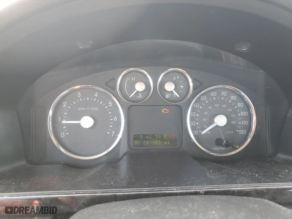 2005 Mercury Montego Premier with VIN 1MEFM42165G622952, listed as a Copart auction lot 43126815 with 201,903 mi miles and Salvage Title. Bid and sale history available at carsss.com. Image 9.