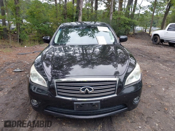 2011 Infiniti M37 with VIN JN1BY1AR5BM374686, listed as a IAAI auction lot 40399732 with 208,337 mi miles. Bid and sale history available at carsss.com. Image 11.