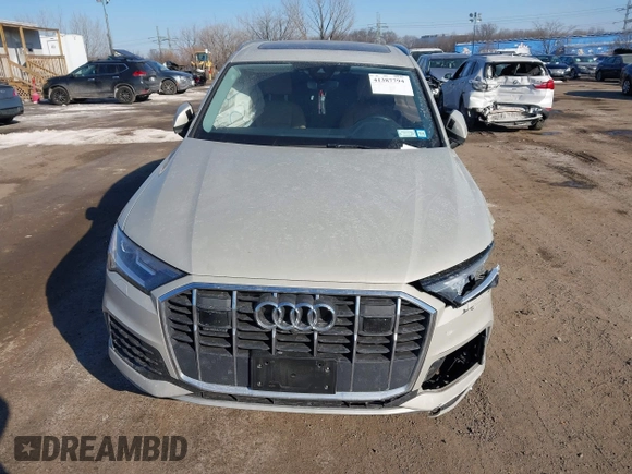 2023 Audi Q7 Premium with VIN WA1ACBF72PD021053, listed as a IAAI auction lot 41387794 with 11,462 mi miles and . Bid and sale history available at DreamBid. Image 12.